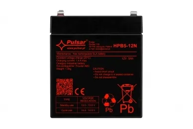 Pulsar HPB5-12N 5Ah/12V HPB battery