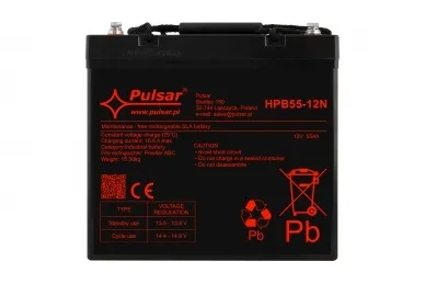 Pulsar HPB55-12N 55Ah/12V HPB battery