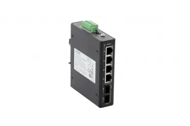 Pulsar ISFE64 Industrial PoE switch ISFE64 2,5/10G (4xPoE, 2xSFP)
