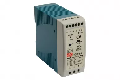 Pulsar MDR-60-5 MDR 5V/60W/10A DIN-Schienen-Stromversorgung