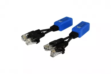 Pulsar P-POE2 P-POE2 Répartiteur 2xRJ45 (fiche) - 1xRJ45 (prise)