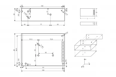 Pulsar PS-12V5A alimentation à découpage intégrée 12V 5A