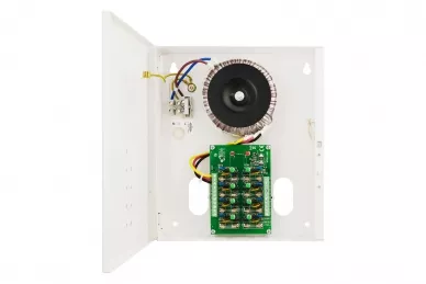 Pulsar PSAC08246 24V 6A Stromversorgung (8x0,75A Sicherungen) für 8 Kameras