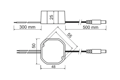 Pulsar PSC 12010 zasilacz impulsowy 12V/1A DC