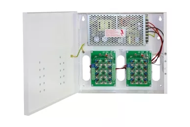 Pulsar PSDC16128 alimentazione 12V 8A (fusibili 16x0,5A)