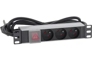 Pulsar RALZ-10 Power distribution unit 230VAC - 3 outlets Rack 10