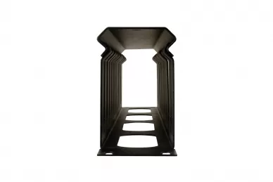Pulsar RAOK-1M Organisateur horizontal de câbles en métal avec couvercle 1U