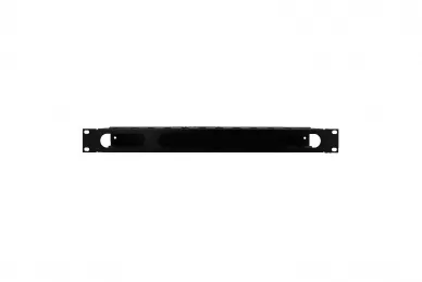 Pulsar RAOK-1M Waagerechte Kabelorganisation aus Metall mit Deckel 1U