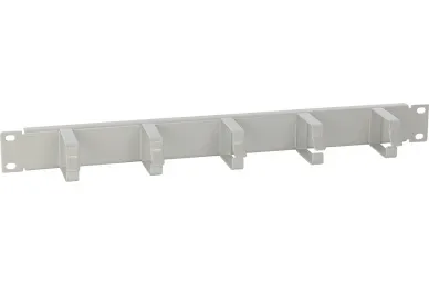 Pulsar RAOK-1P-G Metal cable management panel 1U, horizontal, grey