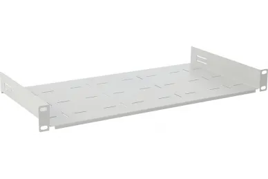 Pulsar RAPD-1U235-G Półka doczołowa 1U z podporą tylną, do szaf RACK 19’’ 445x235, szara