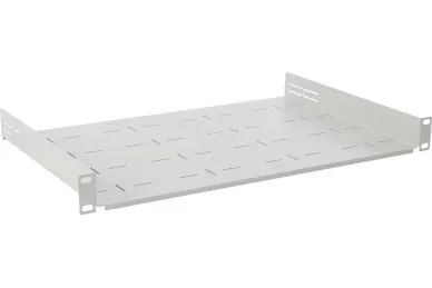 Pulsar RAPD-1U305-G 1U depth shelf with foldable side support for RACK 19’’ cabinets, 445×305, grey