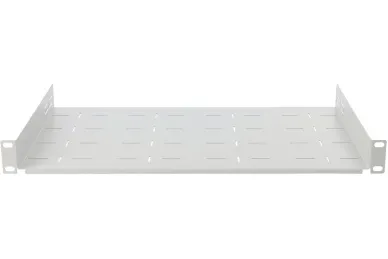 Pulsar RAPD-1U305-G Półka doczołowa 1U z podporą tylną, do szaf RACK 19’’ 445x305, szara