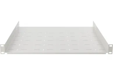 Pulsar RAPD-1U460-G 1U depth shelf with foldable side support for RACK 19’’ cabinets, 445×460, grey