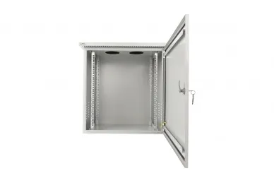 Pulsar RK1264-G Szafa RACK 12U / 19” wisząca wandaloodporna 600x400 szara