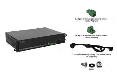 Pulsar RSG2-24V10A RSG2 27,6V/10A switch mode power supply with battery backup in RACK 19