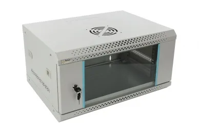 Pulsar RW454-G 4U / 19” RACK cabinet, wall mounted, fully assembled, grey, 540x400