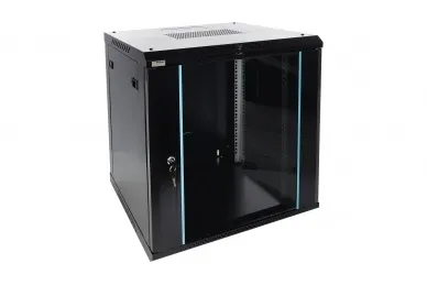 Pulsar RWA1264-B 12U / 19” RACK cabinet, wall mounted, ready to assemble, black, 600x450
