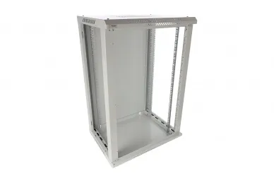 Pulsar RWA1864-G Szafa RACK 18U /19” wisząca do złożenia 600x450 szara
