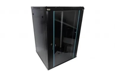 Pulsar RWA1866-B Szafa RACK 18U /19” wisząca do złożenia 600x600 czarna