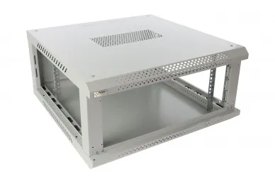 Pulsar RWA466-G Szafa RACK 4U /19” wisząca do złożenia 600x600 szara