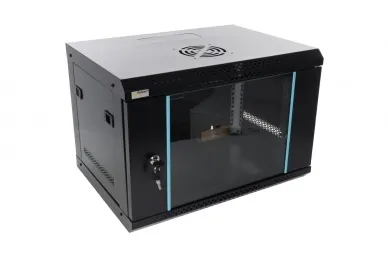 Pulsar RWA654-B 6U / 19” RACK cabinet, wall mounted, ready to assemble, black, 540x400