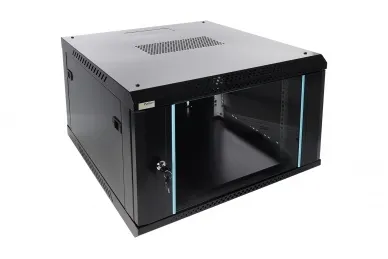 Pulsar RWA666-B Szafa RACK 6U /19” wisząca do złożenia 600x600 czarna