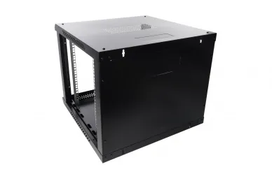 Pulsar RWA966-B 9U / 19” RACK cabinet, wall mounted, ready to assemble, black, 600x600