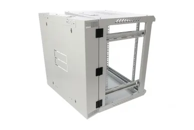 Pulsar RWDA1265-G 12U / 19” RACK cabinet, double section, wall mounted, ready to assemble, grey, 600x550