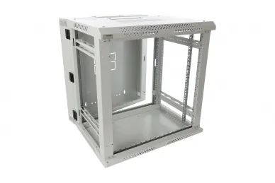 Pulsar RWDA1265-G 12U / 19” RACK cabinet, double section, wall mounted, ready to assemble, grey, 600x550
