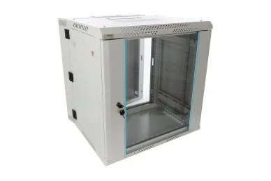 Pulsar RWDA1265-G 12U / 19” RACK cabinet, double section, wall mounted, ready to assemble, grey, 600x550