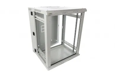 Pulsar RWDA1565-G 15U / 19” RACK cabinet, double section, wall mounted, ready to assemble, grey, 600x550