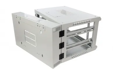 Pulsar RWDA665-G Szafa RACK 6U / 19” wisząca do złożenia podwójna 600x550 szara