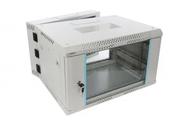 Pulsar RWDA665-G Szafa RACK 6U / 19” wisząca do złożenia podwójna 600x550 szara