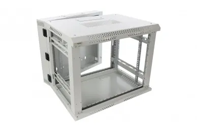 Pulsar RWDA965-G 9U / 19” RACK cabinet, double section, wall mounted, ready to assemble, grey, 600x550