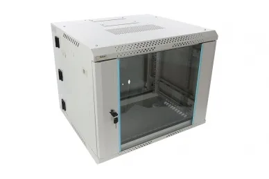 Pulsar RWDA965-G 9U / 19” RACK cabinet, double section, wall mounted, ready to assemble, grey, 600x550