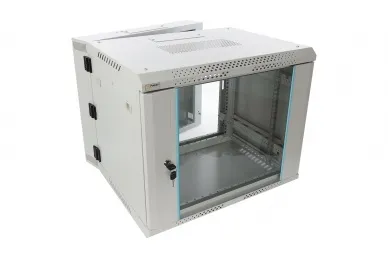 Pulsar RWDA965-G Szafa RACK 9U / 19” wisząca do złożenia podwójna 600x550 szara