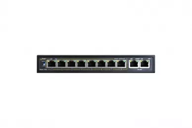 Pulsar S108WP Switch PoE 10-portowy S108WP bez zasilacza do 8 kamer IP