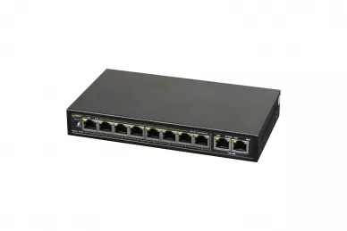 Pulsar S108WP Switch PoE 10-portowy S108WP bez zasilacza do 8 kamer IP