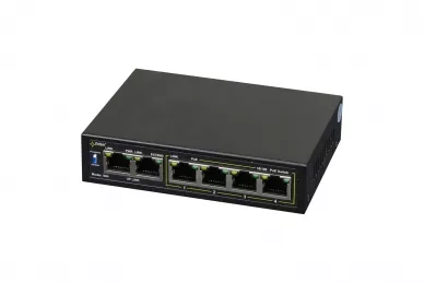 Pulsar S64WP Switch PoE 6-portowy S64WP bez zasilacza do 4 kamer IP