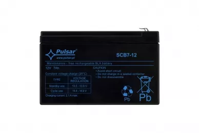 Pulsar SCB7-12 Batteria 7Ah/12V SCB
