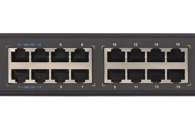 Pulsar SFG120-BT SFG120-BT 20-port PoE switch for 16 IP cameras