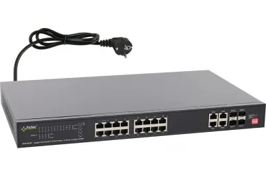 Pulsar SFG120-BT SFG120-BT 20-port PoE switch for 16 IP cameras