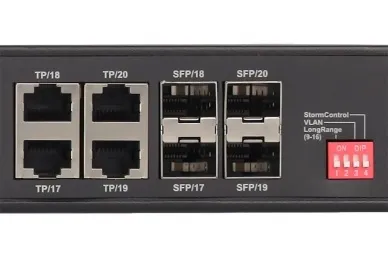 Pulsar SFG120WP-BT Switch PoE 20-portowy SFG120WP-BT bez zasilacza do 16 kamer IP