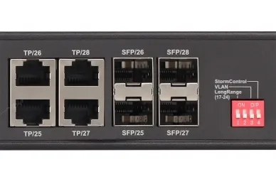 Pulsar SFG128-BT SFG128-BT 28-port PoE switch for 24 IP cameras