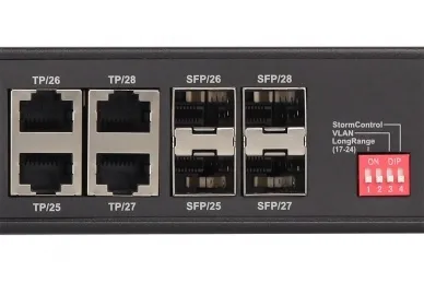 Pulsar SFG128WP-BT Switch PoE 28-portowy SFG128WP-BT bez zasilacza do 24 kamer IP