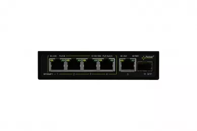 Pulsar SFG64F1WP Switch PoE 6-portowy SFG64F1WP bez zasilacza do 4 kamer IP