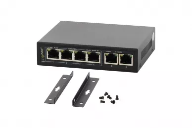 Pulsar SG64WP-BT Switch PoE 6-portowy SG64WP-BT bez zasilacza do 4 kamer IP
