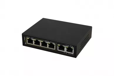 Pulsar SG64WP Switch PoE 6-portowy SG64WP bez zasilacza do 4 kamer IP