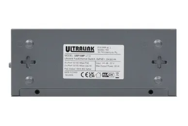 Pulsar USF108P Ultralink FastEthernet Switch, 8xPoE , 2xUpLink
