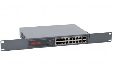 Pulsar USF1816P Ultralink FastEthernet Switch, 16xPoE , 2xUpLink